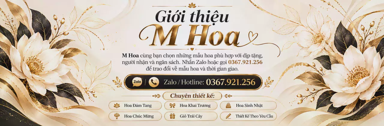 Ảnh bìa Shop hoa tươi Phường Trường Thi Ninh Bình - Tư vấn hoa theo từng dịp
